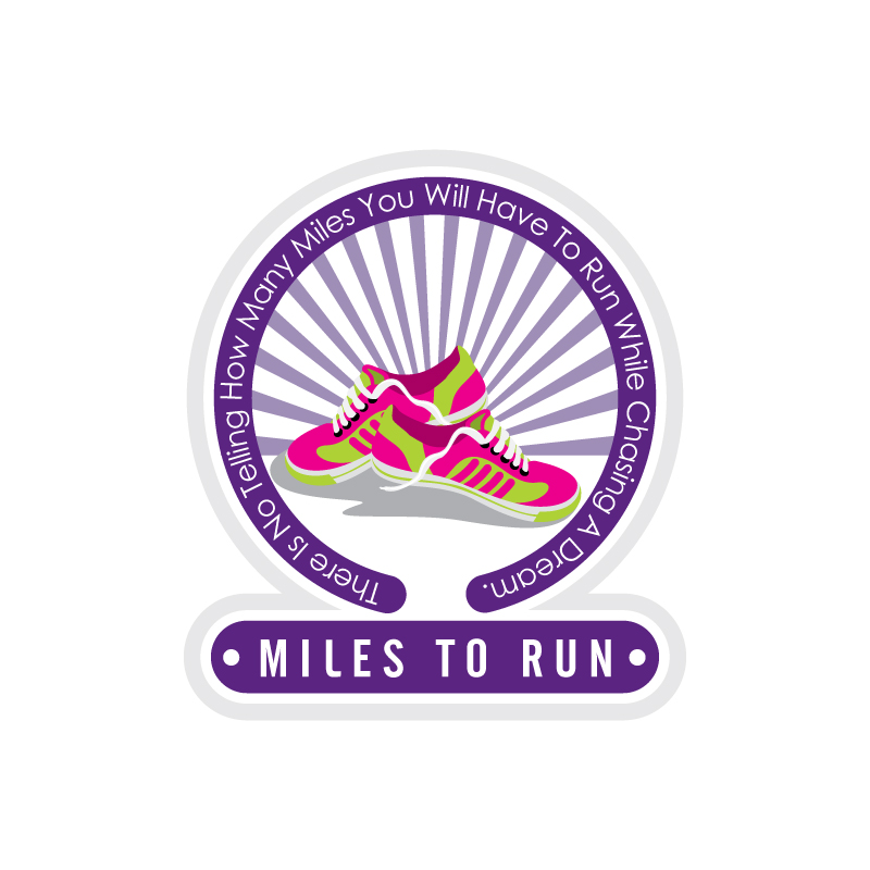 Logo Design by essart for Miles to Run | Design #1768884