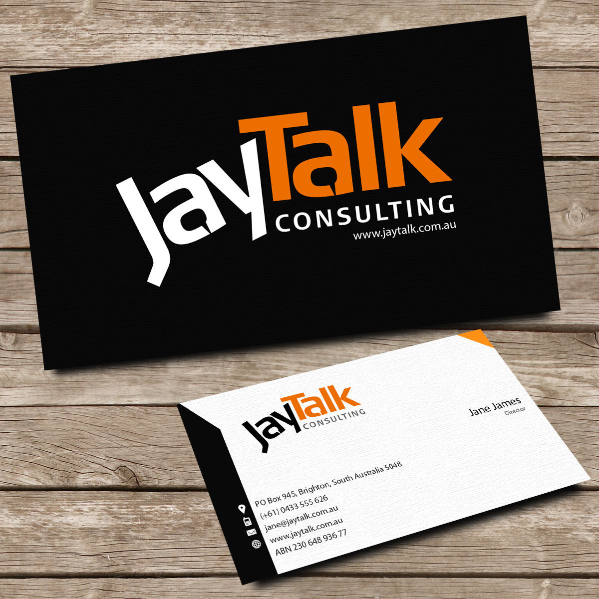 Visitenkarten-Design von Akwebdesigner für JayTalk Consulting | Design #1789013