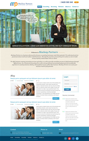 Wordpress Design by Mayank Patel