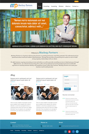 Wordpress Design Project | Wordpress Design by Mayank Patel