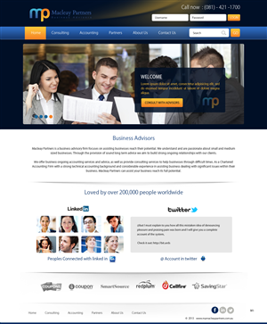 Diseño Wordpress por pb para Macleay Partners | Diseño: #1771833