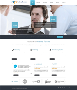 Diseño Wordpress por pb para Macleay Partners | Diseño: #1771903