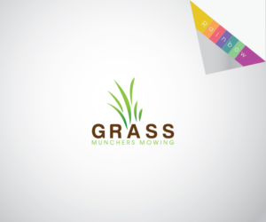 Logo Design by creativemood438 for Grass Munchers Mowing | Design: #6880066