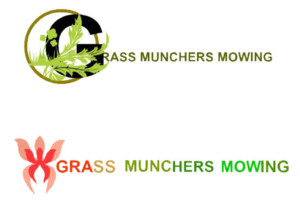 Logo Design by 03design for Grass Munchers Mowing | Design: #6880818