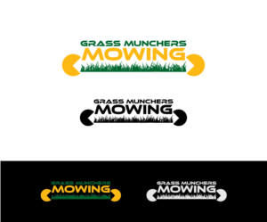 Logo Design by design supplier for Grass Munchers Mowing | Design #6884681