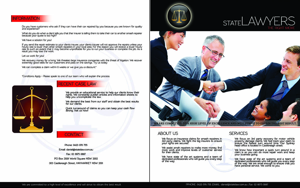 Diseño de Brochure por Jins Joseph para este proyecto | Diseño #1821437