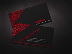 Diseño de Tarjeta de Presentación por Harshan para este proyecto | Diseño: #1773401