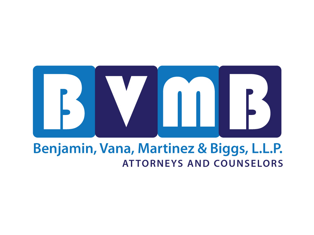 Logo Design by SHRAVAN D.S for Benjamin, Vana, Martinez  Biggs, L.L.P. | Design #357472