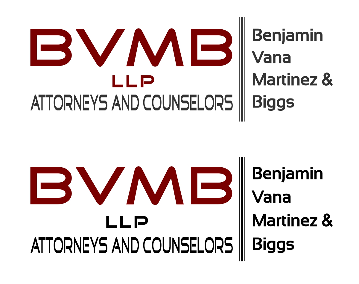 Logo Design by briliana for Benjamin, Vana, Martinez  Biggs, L.L.P. | Design #368349
