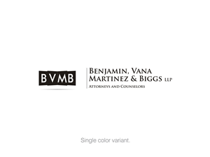 Logo Design by ideartery for Benjamin, Vana, Martinez  Biggs, L.L.P. | Design: #382144