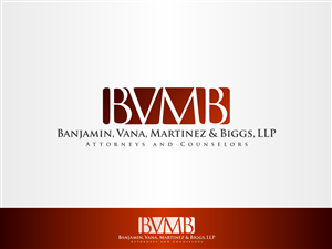 Logo Design by REDcrackers.com for Benjamin, Vana, Martinez  Biggs, L.L.P. | Design: #366438