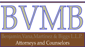 Diseño de Logo por malikanthony para Benjamin, Vana, Martinez  Biggs, L.L.P. | Diseño #366814