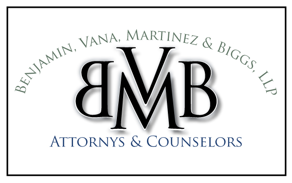 Logo Design by Jenn Webber for Benjamin, Vana, Martinez  Biggs, L.L.P. | Design #357813