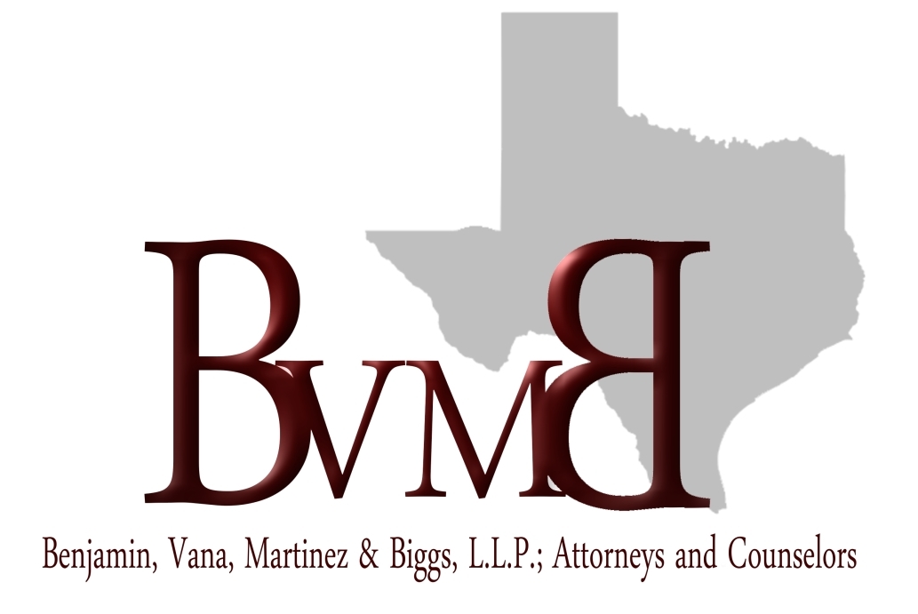 Logo Design by Brokenrecordsdesign for Benjamin, Vana, Martinez  Biggs, L.L.P. | Design #369800