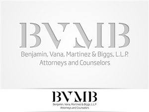 Logo Design by Kenobi for Benjamin, Vana, Martinez  Biggs, L.L.P. | Design: #367939
