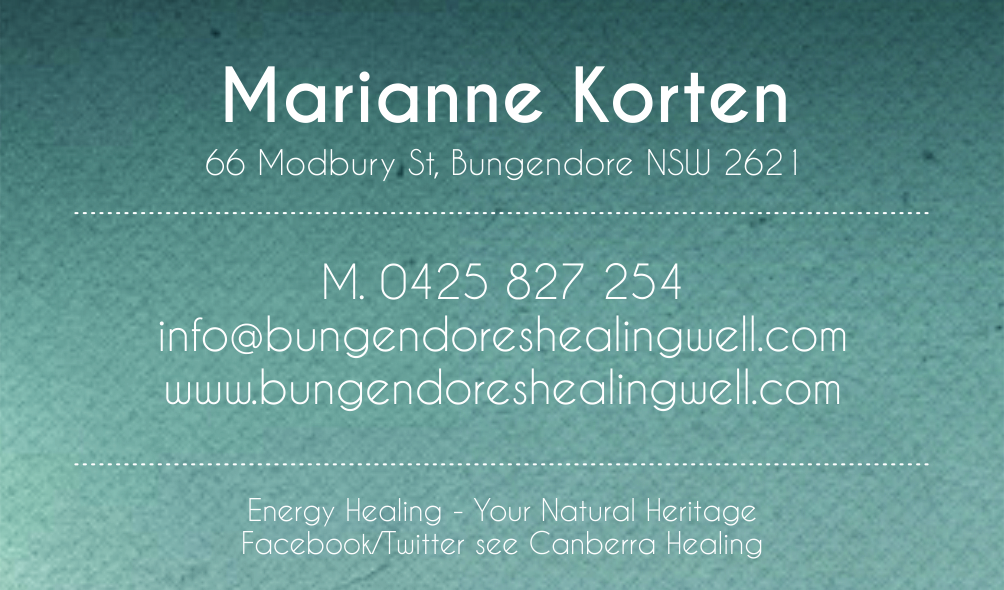 Business Card Design by MOM for Canberra Healing | Design #1769060
