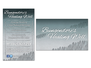 Business Card Design by Brian McGuire for Canberra Healing | Design: #1769169