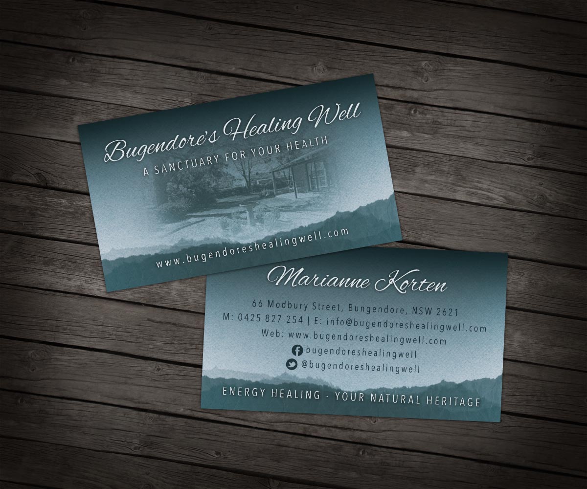 Design de Carte de Visite par amy claire thompson pour Canberra Healing | Design #1771315
