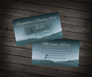 Business Card Design by amy claire thompson for Canberra Healing | Design: #1771315