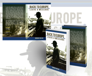 Back to Europe book cover design | Design de Couverture de Livre par Hendrik