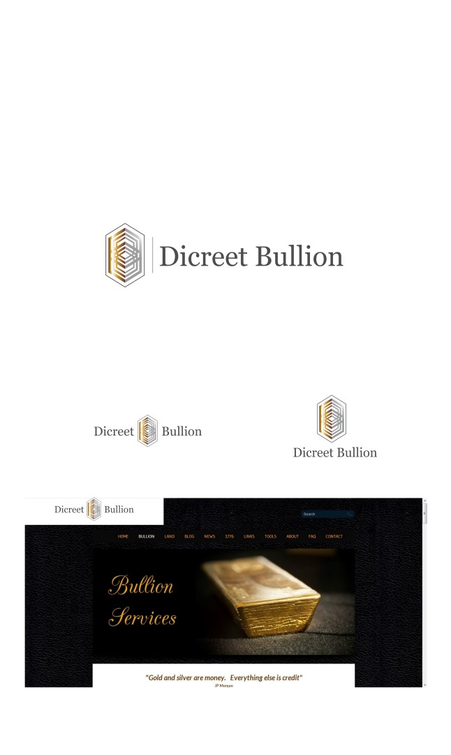 Logo Design by alok bhopatkar for Discreet Bullion | Design #1814758