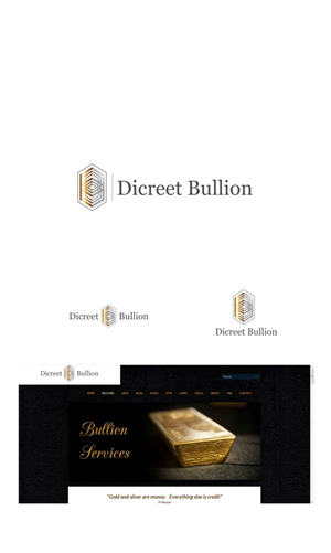 Logo Design by alok bhopatkar for Discreet Bullion | Design: #1814758