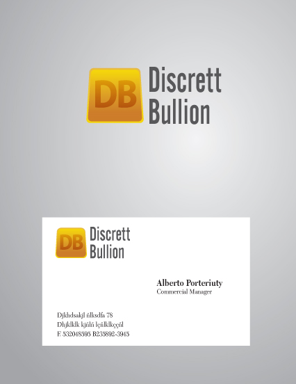 Logo Design by Marcelo K. for Discreet Bullion | Design #1825420