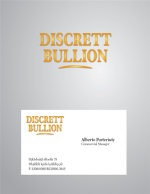 Logo Design by Marcelo K. for Discreet Bullion | Design: #1825423