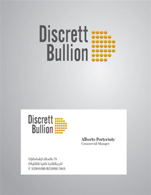 Logo Design by Marcelo K. for Discreet Bullion | Design: #1830363
