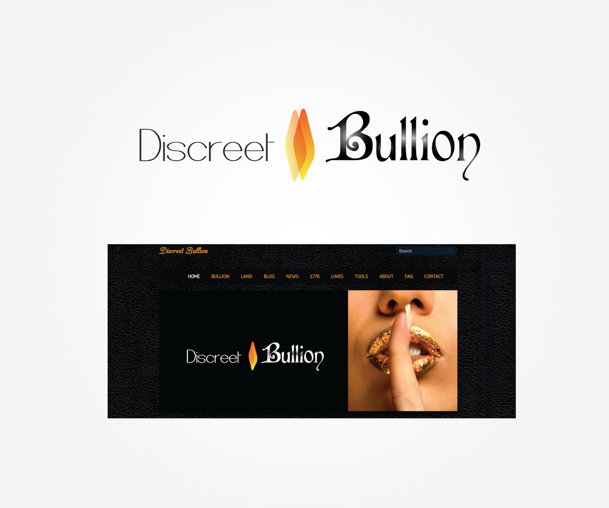 Logo Design by Fotografescu for Discreet Bullion | Design #1814613