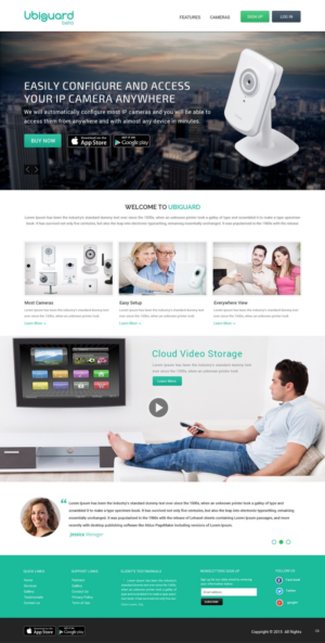 Web Design by pb for this project | Design: #6881634