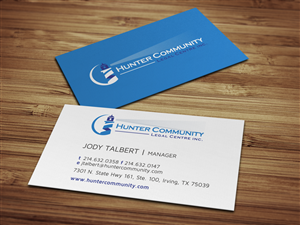 Not-for-profit Community Law Business Card | Visitenkarten-Design von HYPdesign