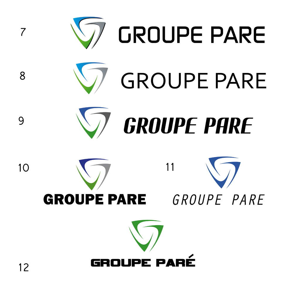 Logo Design by lpgiraud for Groupe Paré | Design #1785316