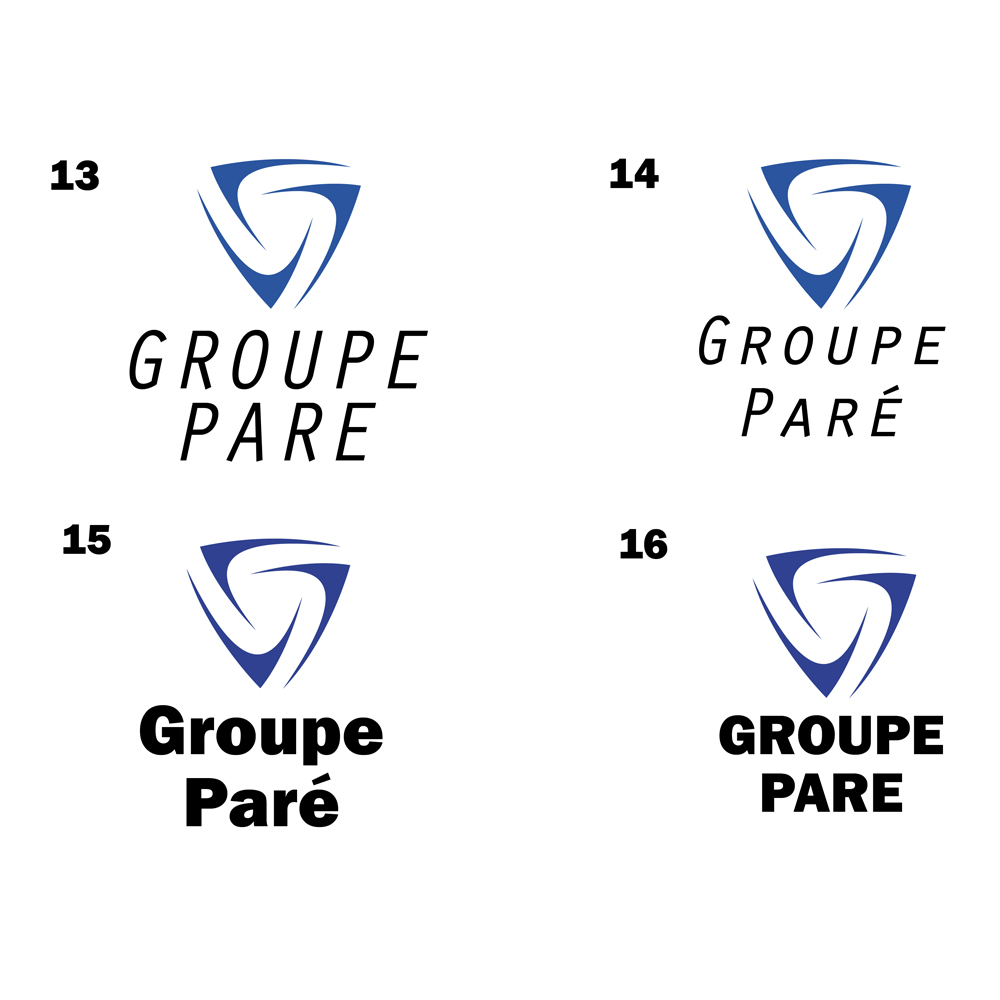Logo Design by lpgiraud for Groupe Paré | Design #1785782