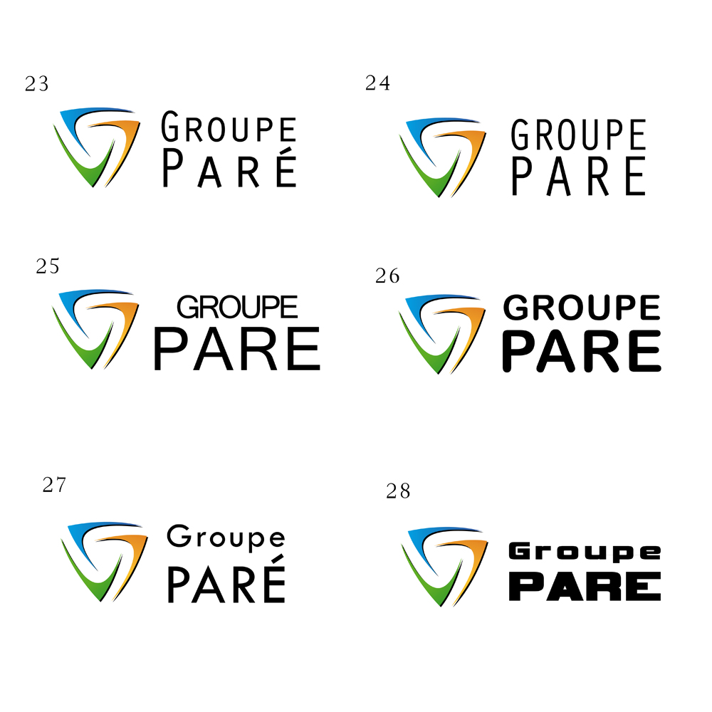 Logo Design by lpgiraud for Groupe Paré | Design #1786202