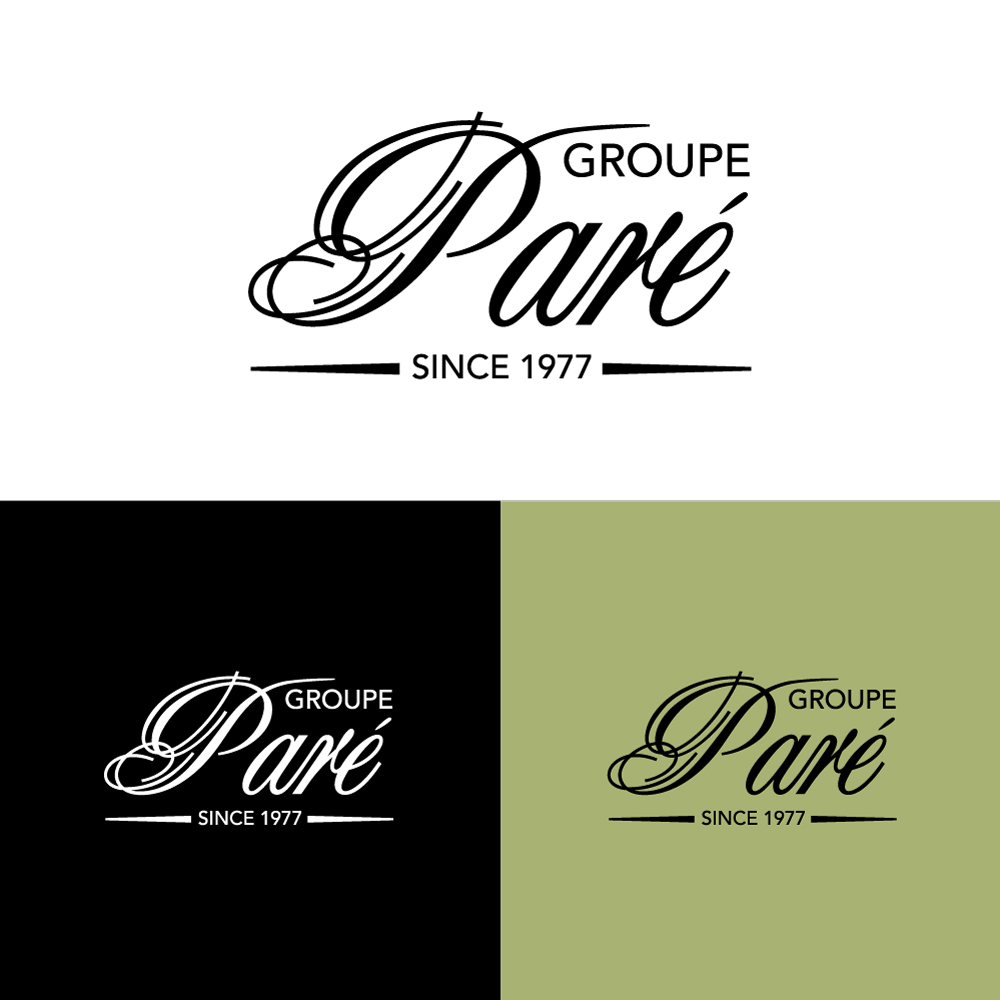 Logo-Design von Fabrika für Groupe Paré | Design #1771372