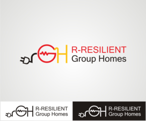 Logo Design by Alefiko for R-resilent Group Homes | Design: #6849644