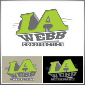 Diseño de Logo por reyes graphic design para L.A.Webb Construction | Diseño #6938210
