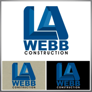 Logo Design by reyes graphic design for L.A.Webb Construction | Design: #6938212
