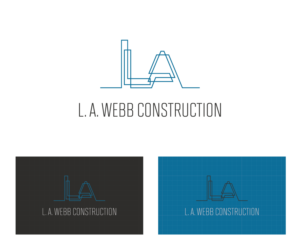 Logo Design by Shell Graphic Design for L.A.Webb Construction | Design: #6930504