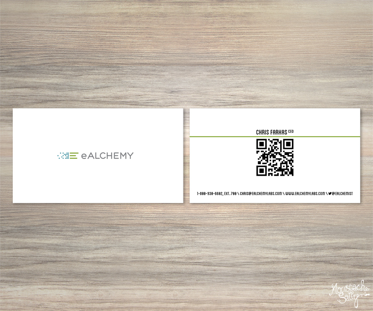 Business Card Design by Madge for eAlchemy | Design #1771023