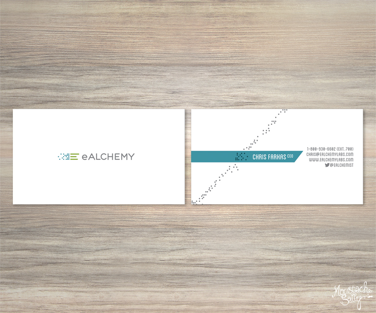 Diseño de Tarjeta de Presentación por Madge para eAlchemy | Diseño #1772300