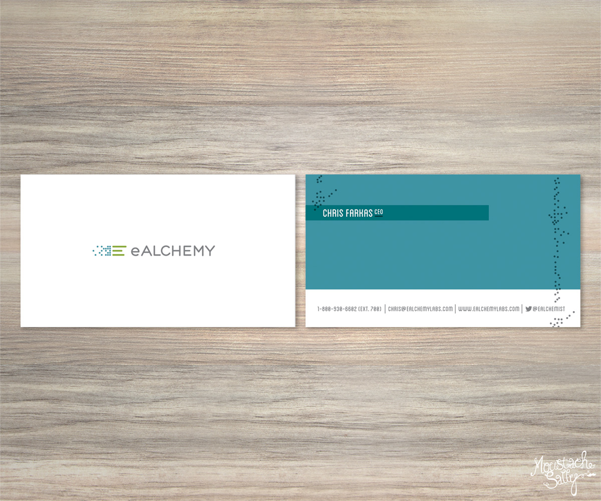 Business Card Design by Madge for eAlchemy | Design #1772319