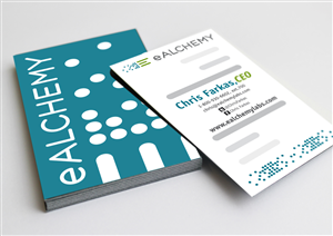 Visitenkarten-Design von alexvas2101 für eAlchemy | Design #1777680