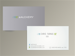 Diseño de Tarjeta de Presentación por silviaer para eAlchemy | Diseño: #1784938