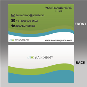Business Card Design by twistedstory