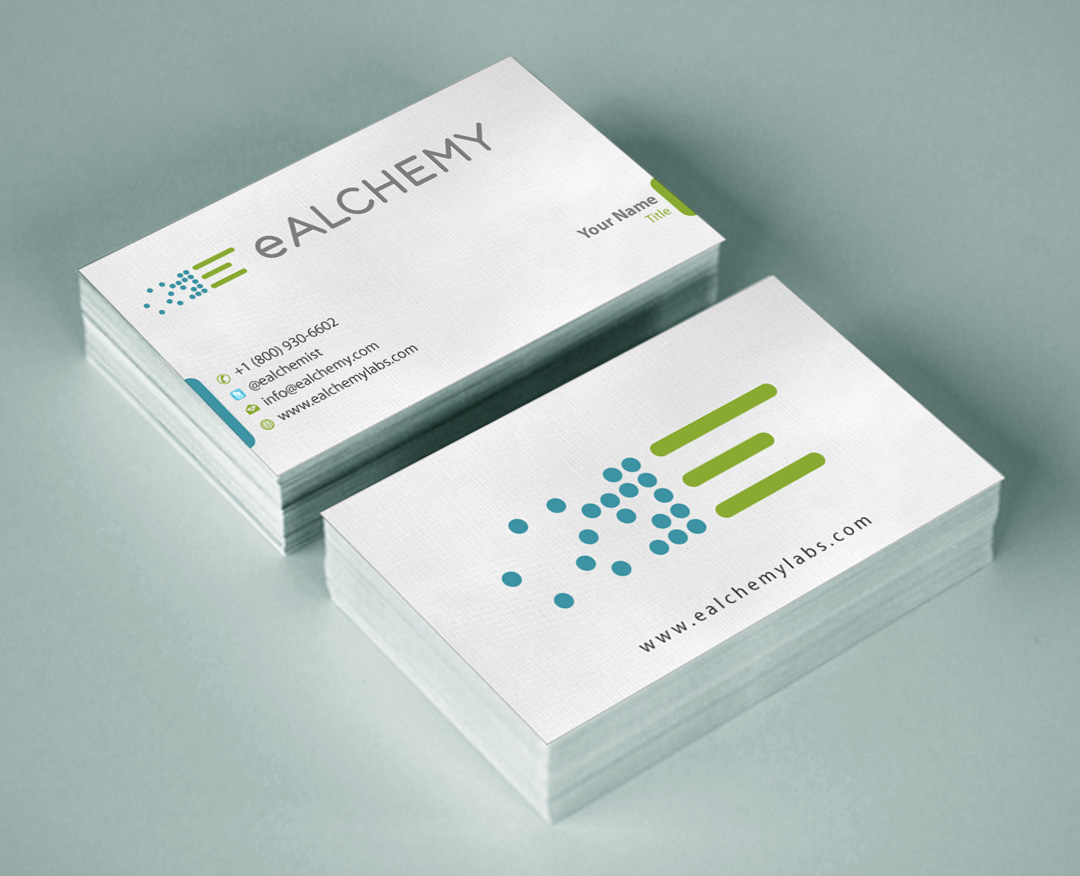 Business Card Design by Sbss for eAlchemy | Design #1775661