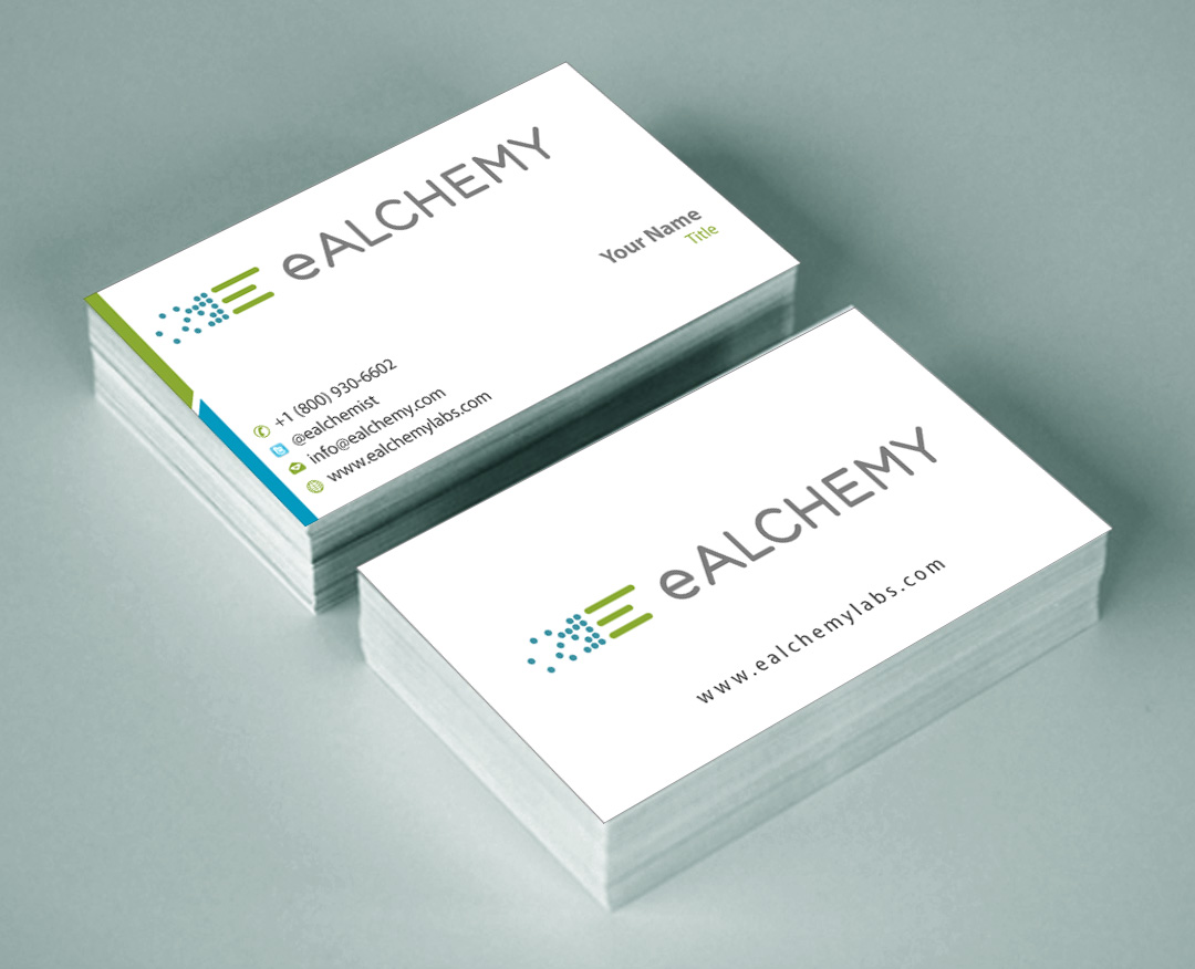 Business Card Design by Sbss for eAlchemy | Design #1775664