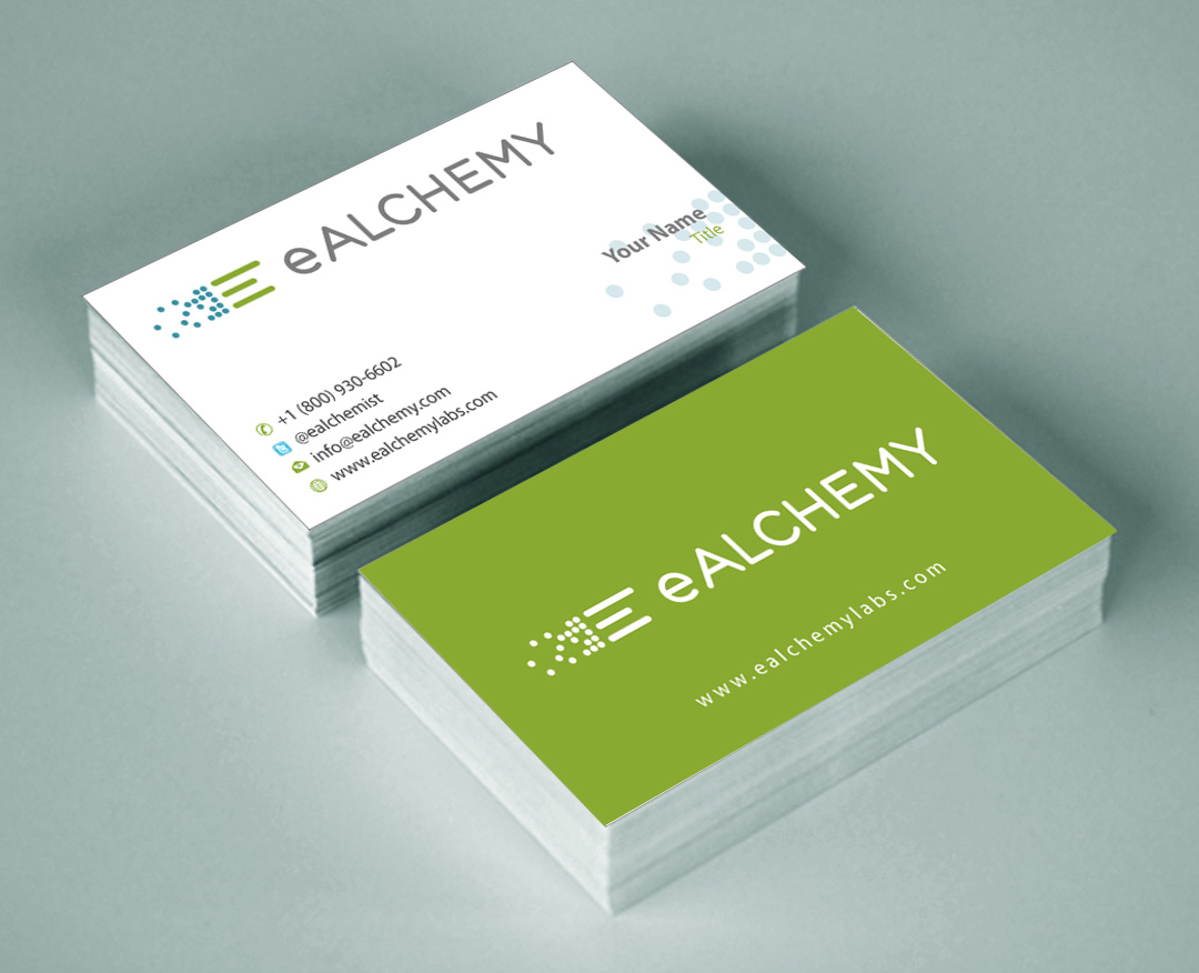 Business Card Design by Sbss for eAlchemy | Design #1775866
