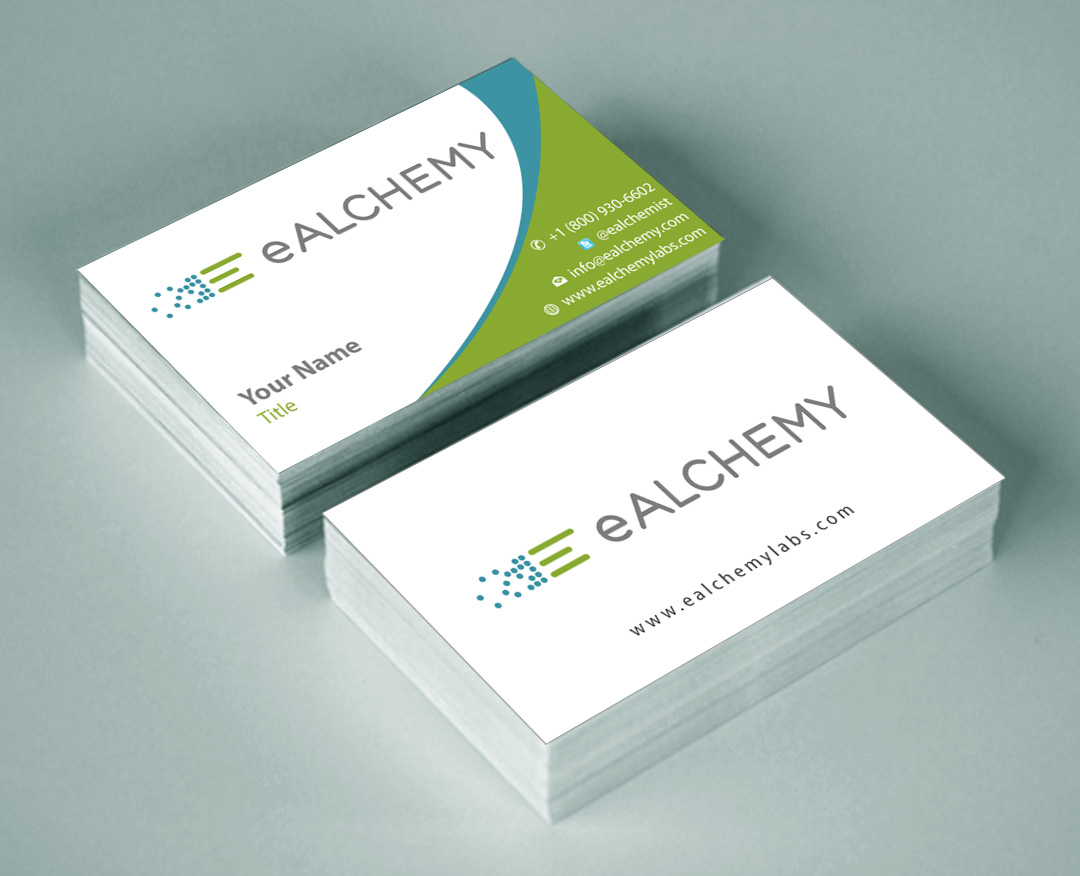 Business Card Design by Sbss for eAlchemy | Design #1775870
